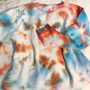 🇺🇸 4th of July American Tye dyed sweatshirt!!